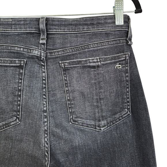 Rag & Bone Womens Nina High Rise Ankle Skinny Jeans Size 27 Royal Oak Wash Denim - Picture 6 of 15